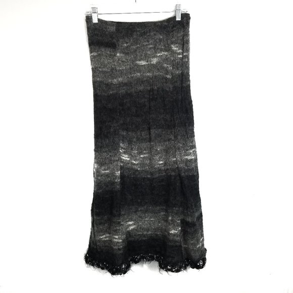 Sita Murt Esteve Full Length Wool Knit Maxi Skirt - Picture 1 of 9
